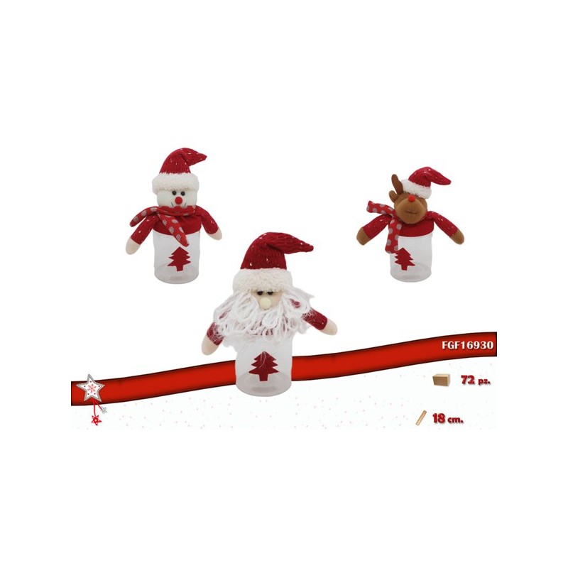 BARATTOLO PLASTICA   CON SOGGETTI ASS