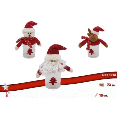 BARATTOLO PLASTICA   CON SOGGETTI ASS