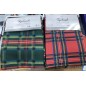 TOVAGLIA ANTIM SPLASH TARTAN 140X140