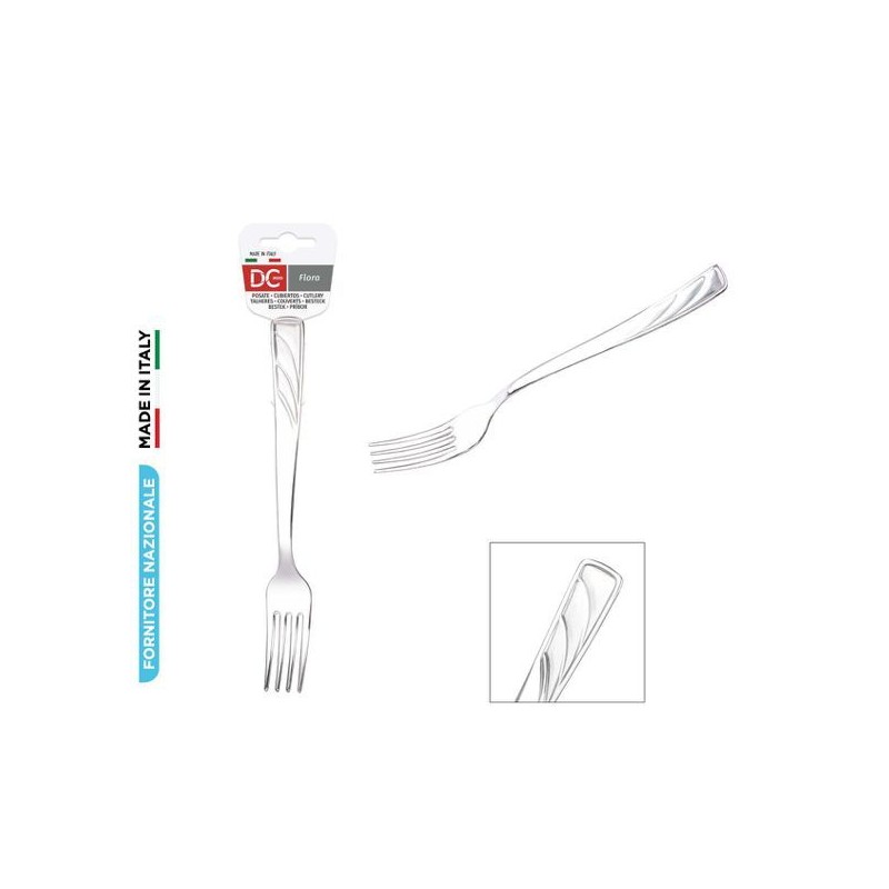 DC CASA L/FLORA 18/C FORCHETTA TAVOLA ACCIAIO