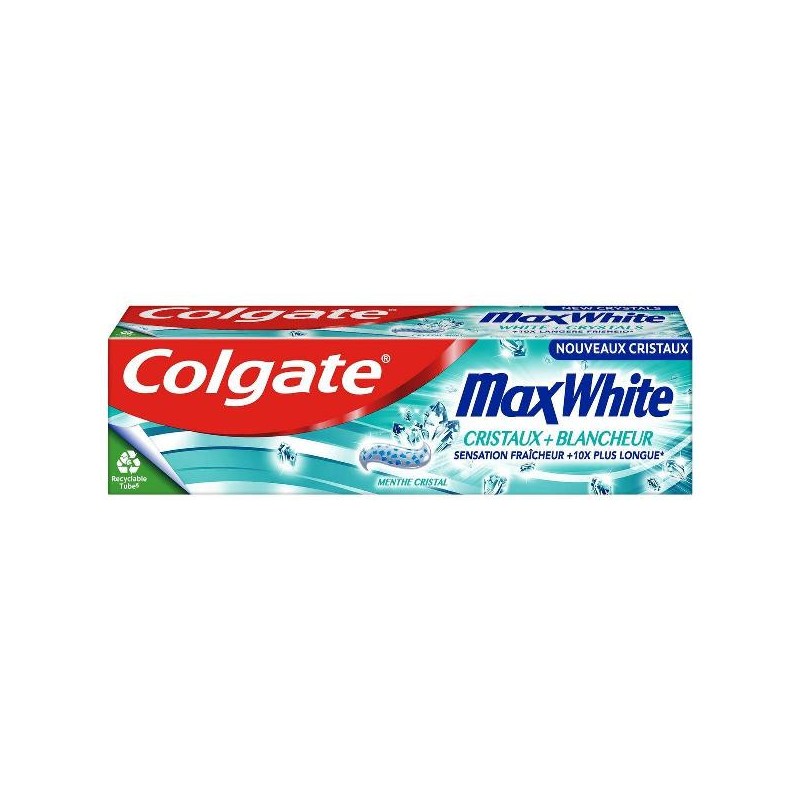 COLGATE DENT. 75ML MAX WHITE CRYSTALS