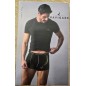 NAVIGARE BOXER+T-SHIRT GIROC.NERO