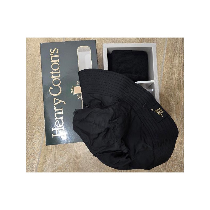 HENRY COTTON'S GIFT BOX 1PAIO CALZINI+1 CAP.UOMO