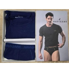 NAVIGARE COORD. SLIP+T-SHIRT GIROC. OCEANO