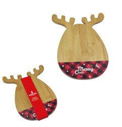 TAGLIERE RENNA  CM.24,5X18 IN BAMBO O