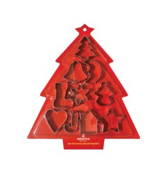 SET 10 FORMINE PER BISCOTTI ALBERO NATAL