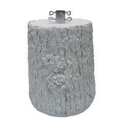 BASE ALBERO TRONCO BIANCO DIA. CM.3 3X35