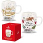 TAZZA VETRO DOUBLE WALL XMAS 350CC ASS.