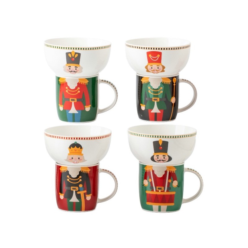 SET TAZZA MUG 350CC E BOLO 480CC XM AS N