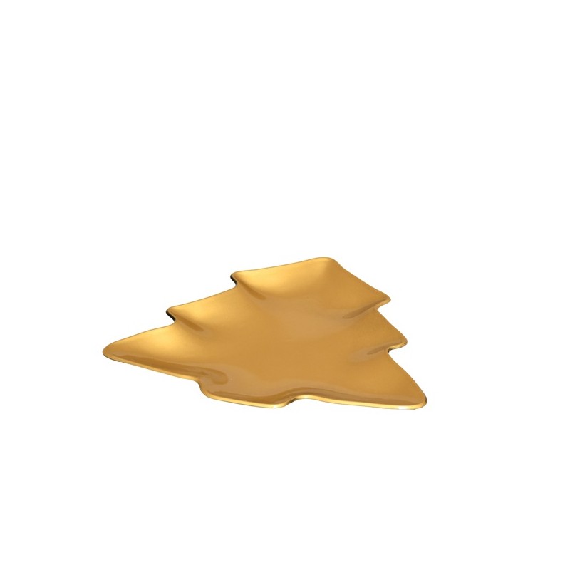 VASSOIO ALBERO GOLD CM.21X19