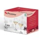 CALICE VINO BIANCO IVORY 3PZ CL33,