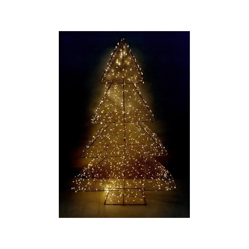 BRIGHT ALBERO 3D 500 MICROLED CM.42 X12X