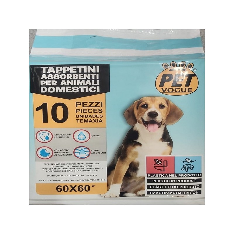PET VOGUE TAPPETINI 60X60 X 10 ANIMALI