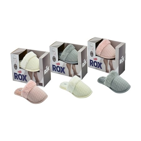 ROX PANTOFOLA DONNA 36/41 C/BOX 3ASS 251