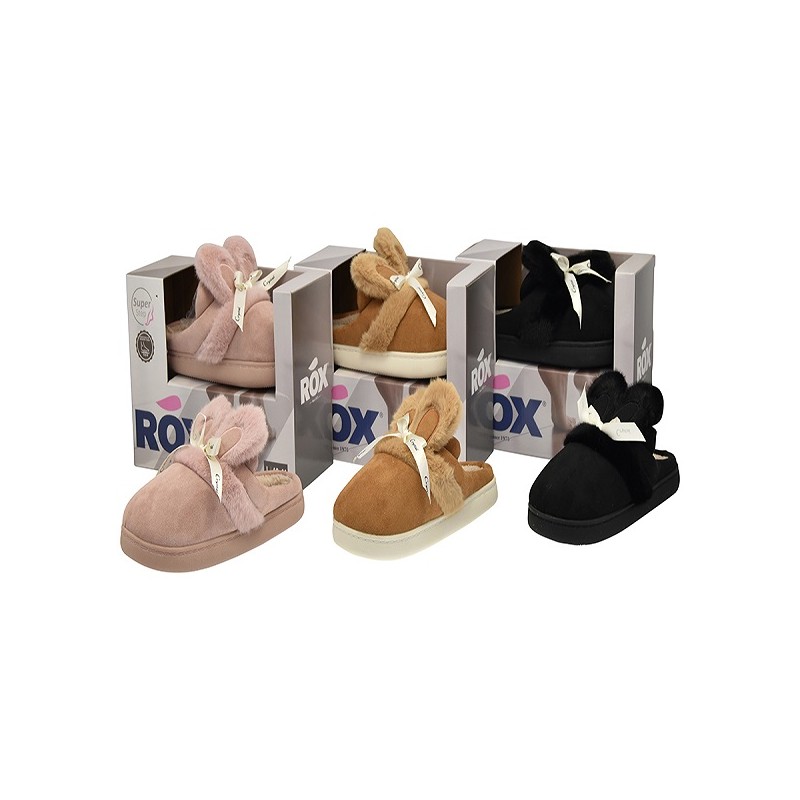 ROX PANTOFOLA DONNA 36-41 C/BOX RM-165 3
