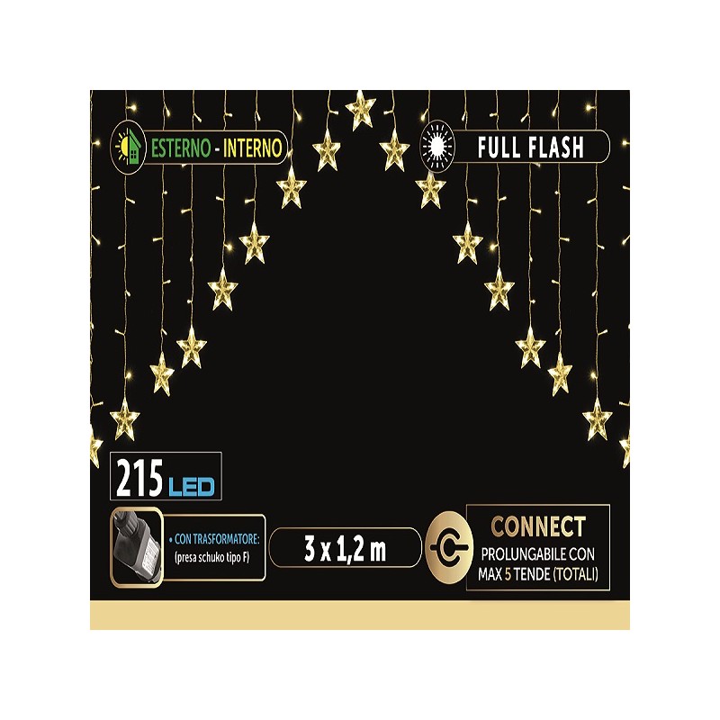 TENDA 215L.STAR F/FLASH CONNECT 3X1.2MT