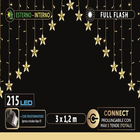 TENDA 215L.STAR F/FLASH CONNECT 3X1.2MT