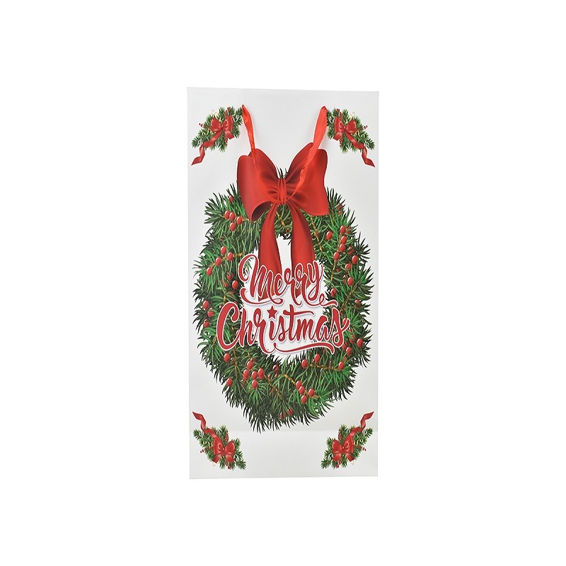 BUSTA NATALE 210GR 44X17X61CM DEC25.13