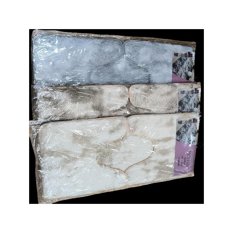 TAPPETO TRIS IN PELUCHE ART FLUFFY