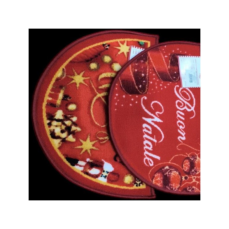 TAPPETO TABA 35X60 MEZZALUNA NATALIZIO LINEA MONTE BIANCO