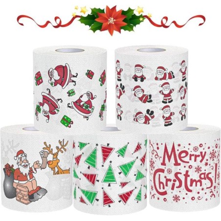 CARTA DECORATIVA NATALE 4 ROTOLI PROFUMA