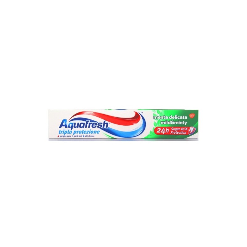 AQUAFRESH DENTIFRICIO MENTA DELICATA 75 ML