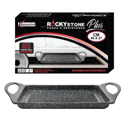 ROCKY PIASTRA GRILL INDUZIONE CM 45 X27