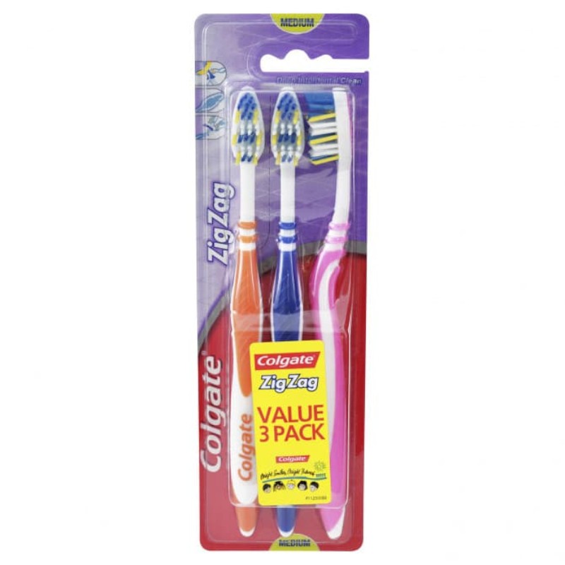 COLGATE SPAZZ  ZIG ZAG X 3 MEDIO