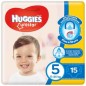 HUGGIES PANNOLINI UNISTAR  TG L PZ15