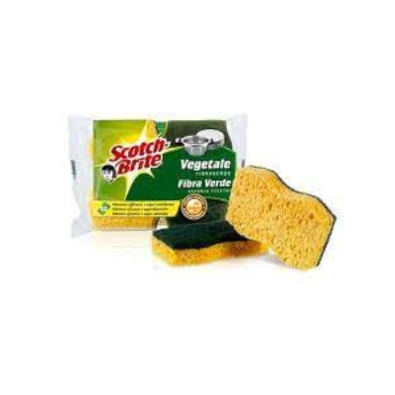 SCOTCH BRITE SPUGNA VEGETALE X 2