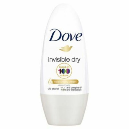 DOVE DEO ROLL ON 50ML INVISIBLE DRY