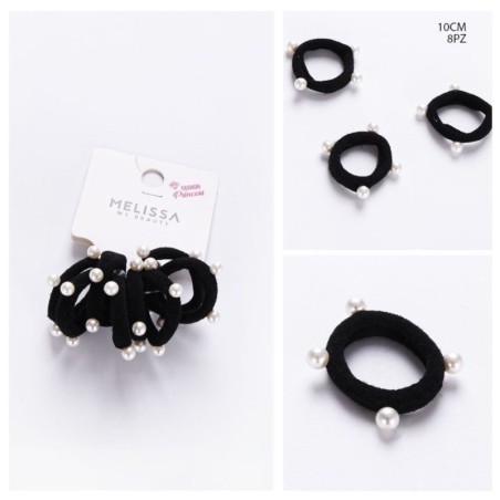 MELISSA ELASTICO CAPELLI C PERLINE 10CM