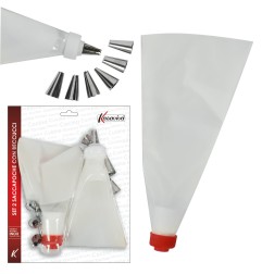 SET 2 SACCAPOCHE RIUTILIZZABILI CON BECCUCCIO