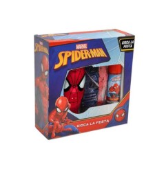 SET MASCHERA + STELLE FILANTI SPIDERMAN