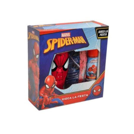 SET MASCHERA + STELLE FILANTI SPIDERMAN