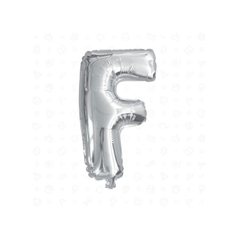 PALLONCINO F ARGENTO 45CM