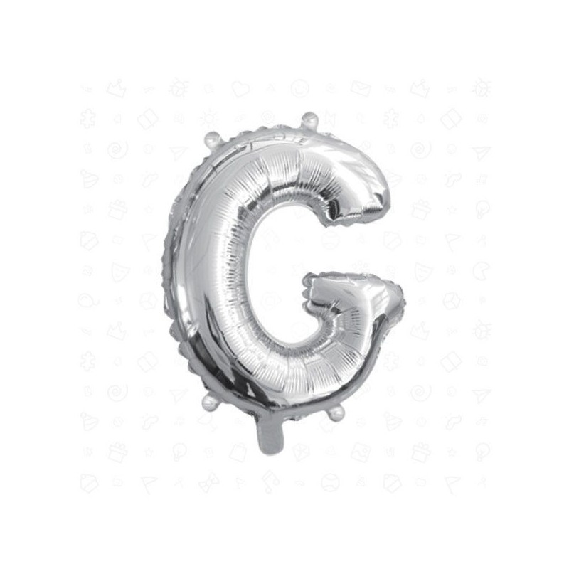 PALLONCINO G ARGENTO 45CM