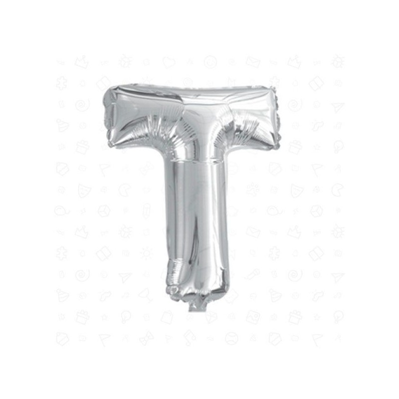 PALLONCINO T ARGENTO 45CM