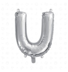 PALLONCINO U ARGENTO 45CM