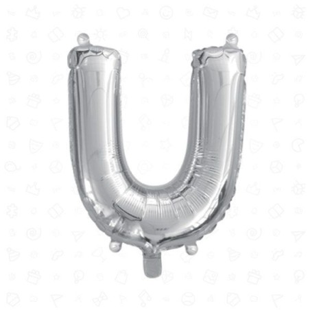 PALLONCINO U ARGENTO 45CM