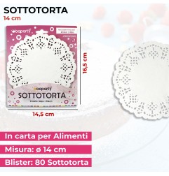 SOTTO TORTA IN CARTA D 14CM