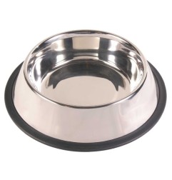 STAINLESS STEEL ANTI  SKID  PLAIN DOG BO