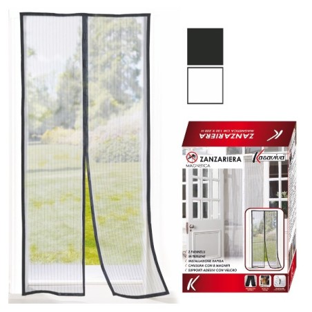 ZANZARIERA MAGNETICA CM 220X110 B N