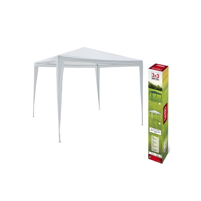 GAZEBO MT 3X3 BIANCO