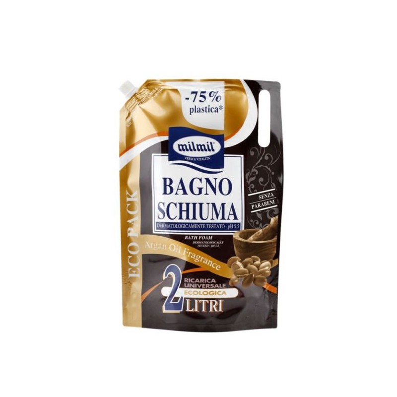 MIL MIL BAGNO RICARICA BUSTA 2 LT  ARGAN