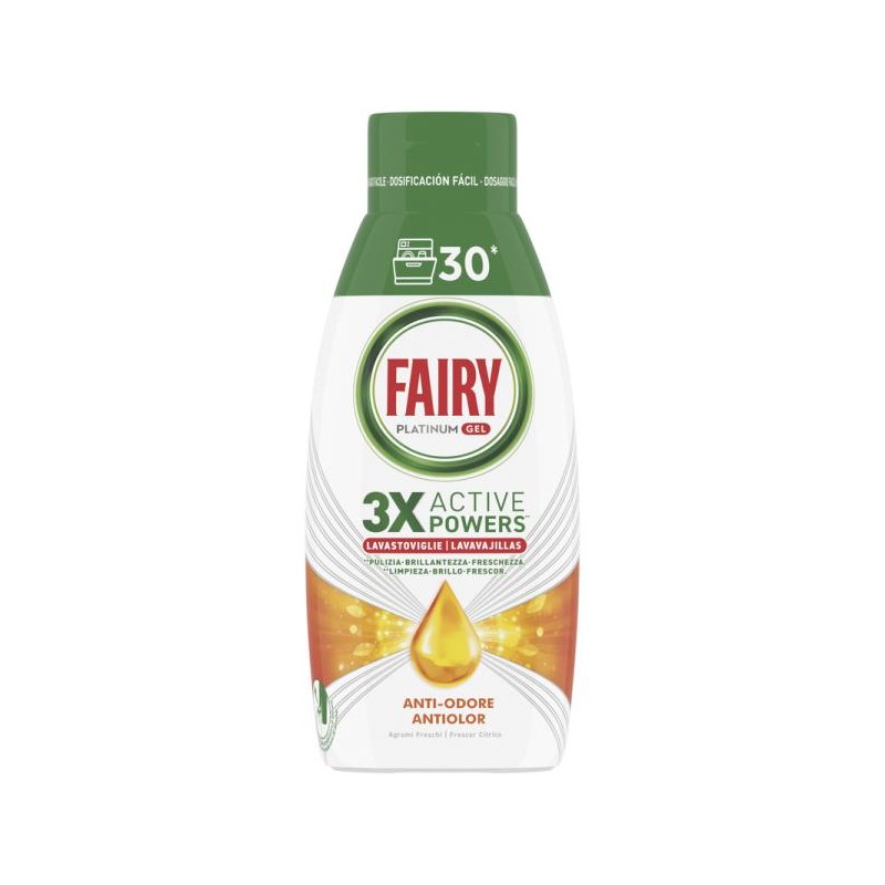 FAIRY GEL 600ML PLATINUM A/ODORE