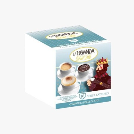 LA BEVANDA DG CAPPUCCINO SENZA LATTOSIO 16PZ