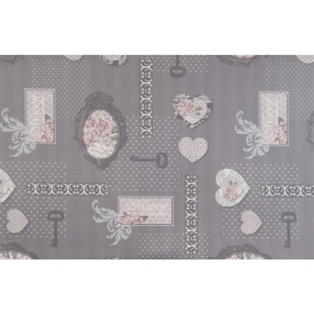TAPP.FLOOR MIS.50X230 MAISON GREY