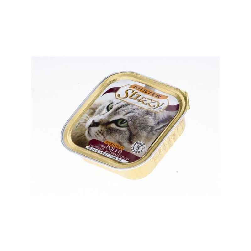 STRUZZY CAT PATE STERILIZED POLLO 100GR