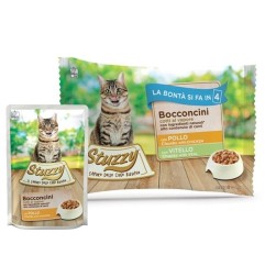 STRUZZY CAT POLLO VITELLO 4X85GR